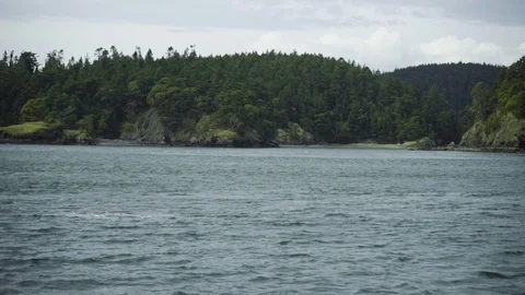 Deception Pass Washington State Stock Footage 73527203