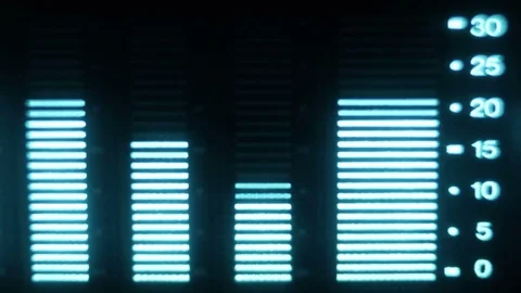 Decibal bars Stock-Footage 82250690