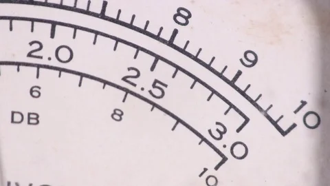 Decibel increase and decrease 库存影片 84007118