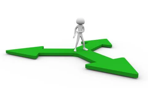 Decision Illustrazione stock