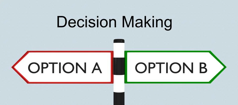 Decision Making concept イラスト素材