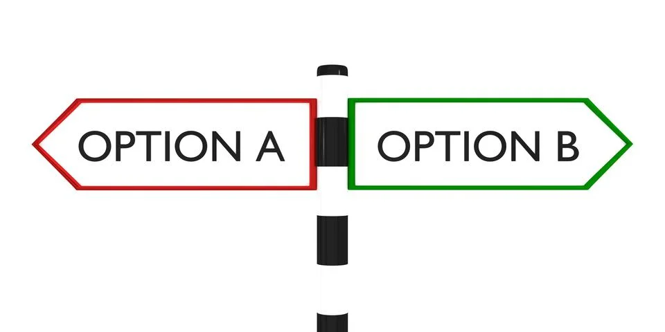 Decision Making concept Illustrazione stock