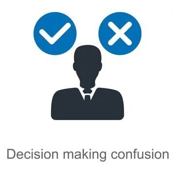 Decision Making Confusion Stock Illustration