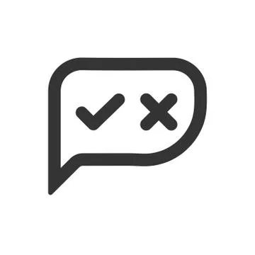 Decision Making Icon Stock Illustration