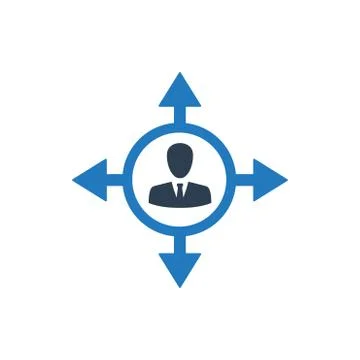 Decision Making Icon Stock Illustration