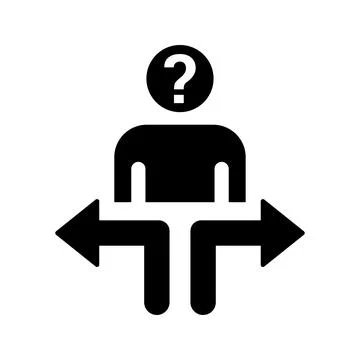 Decision Making icon. Stock Illustration