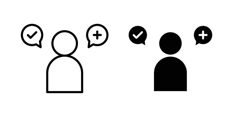 Decision making icon vector design. EPS10 Stock Illustration