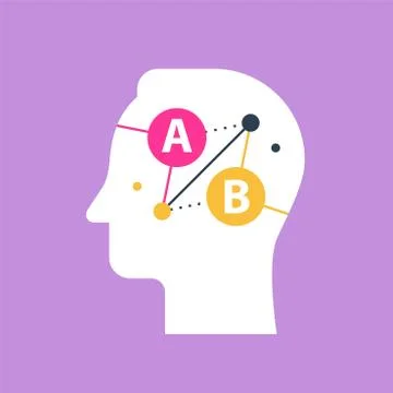 Decision making, online education, distant learning, communication skill Stock Illustration