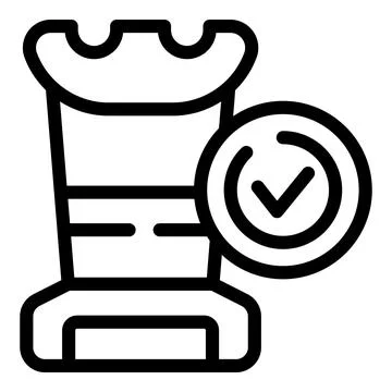 Decision making strategy icon outline vector. Effective problem solving approach Stock Illustration