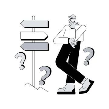 Decision management abstract concept vector illustration. Stock Illustration