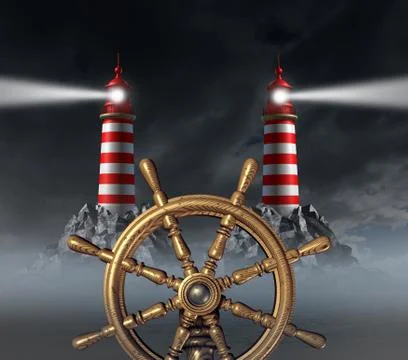 Decision stress Stock Illustration