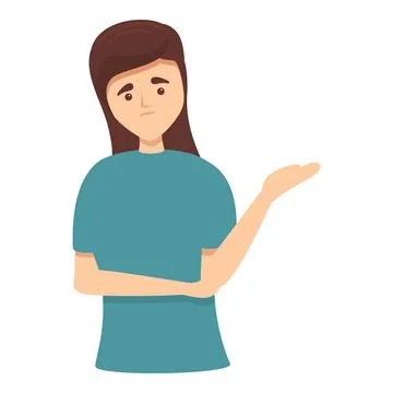 Decision thinking icon cartoon vector. Vuca uncertainty Stock Illustration