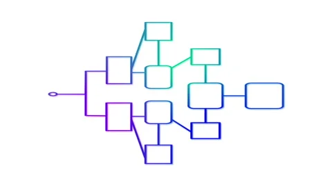 Flow Chart Diagram Stock Video Footage | Royalty Free Flow Chart ...