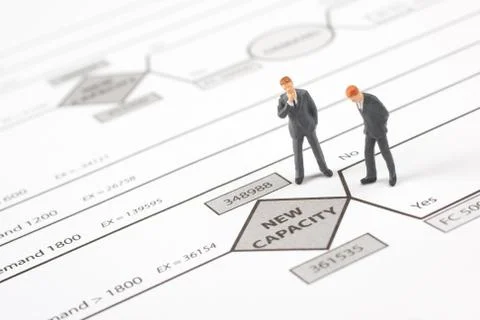 Decision tree (management) Stock Photos