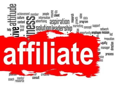 Decision word cloud with yellow banner Stock Illustration