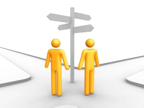 Decisions Stock Illustration