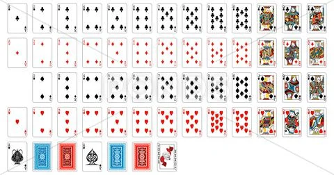 Deck of cards Stock Illustration