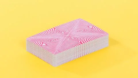 Deck of cards isolated Stock Photos