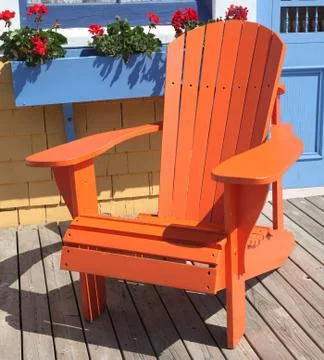 Deck chair Stock Photos