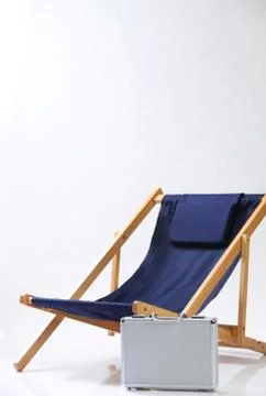 Deck chair Stock Photos