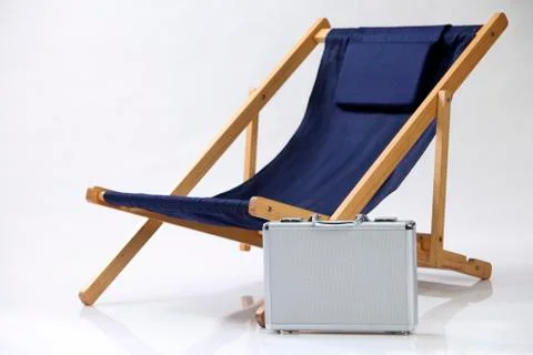 Deck chair Stock Photos