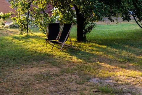 Deck chair Stock Photos
