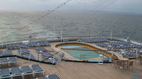 Deck Chairs Stock Footage 455143