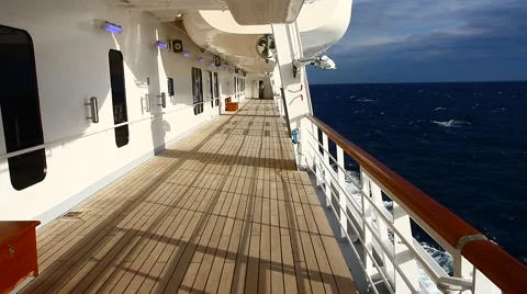 Deck of the ship 動画素材 49550489