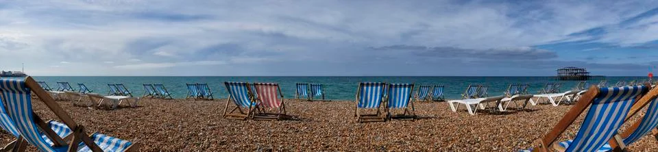 Deckchairs Stock Photos