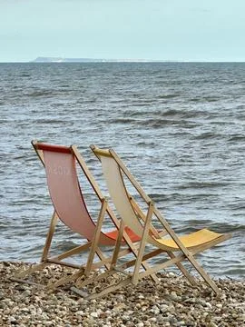 Deckchairs Stock Photos