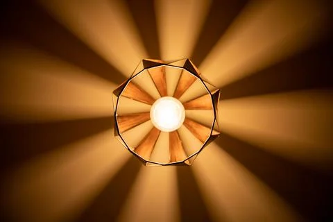 Deckenlampe Foto stock