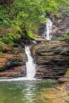 Deckertown Falls Stock Photos