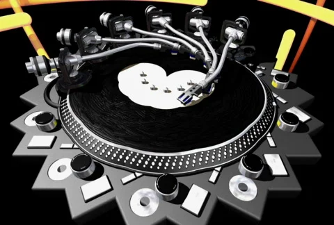 Decks kaleidoscope 스톡 동영상 514574