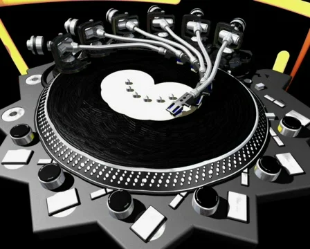 Decks kaleidoscope 스톡 동영상 515159