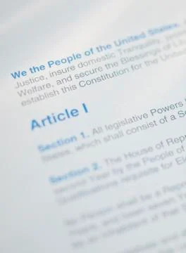 Declaration of independence Stock Photos