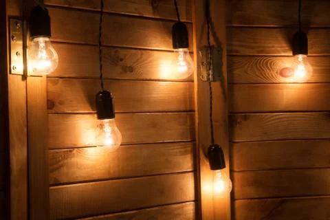 The Declaration of lamps Stock Photos