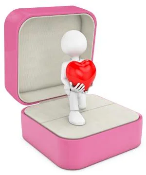 Declaration of love Stock Illustration