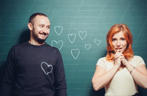 Declaration of love Stock Photos