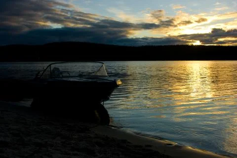 Decline on a gulf Stock Photos