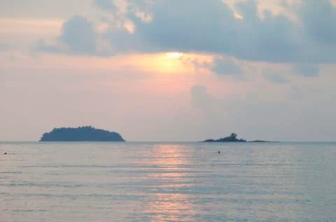 Decline on the island Stock Photos