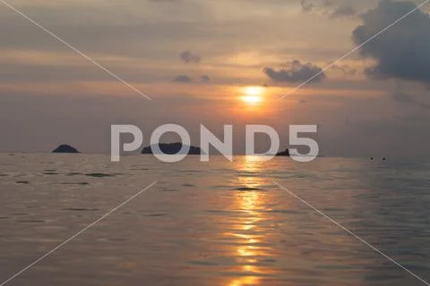 Decline on the island Stock Photos