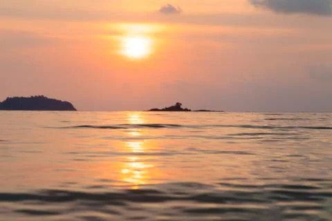Decline on the island Stock Photos