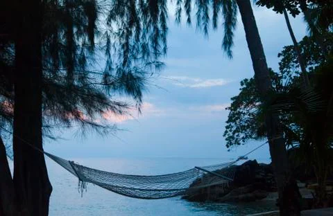 Decline on the island Stock Photos