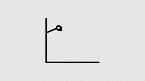 Decline Line Chart Icon Animation Drawing Effect 4K Transparent Background 스톡 동영상 325828724