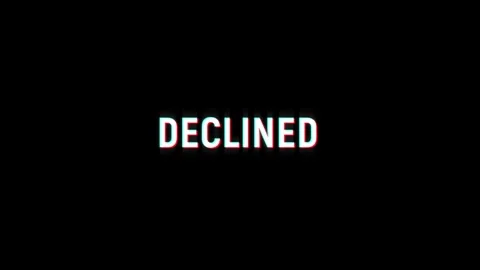 Declined text word glitch effect loop animation 4K trailer title video effect Vidéo 312992016