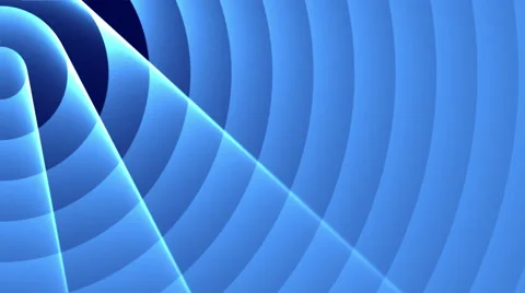 Deco Blue Elegant Looping Abstract Circles Background Slow 08 Stock-Footage 46430925