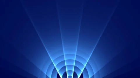 Deco Blue Looping Abstract Background 14 Stock Footage 36707240