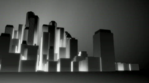 Deco City 360 Video stock 370566