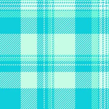 Deco fabric texture pattern, romance check seamless vector. Daisy tartan ba.. Stockillustratie