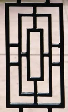 Deco gate Stock Photos